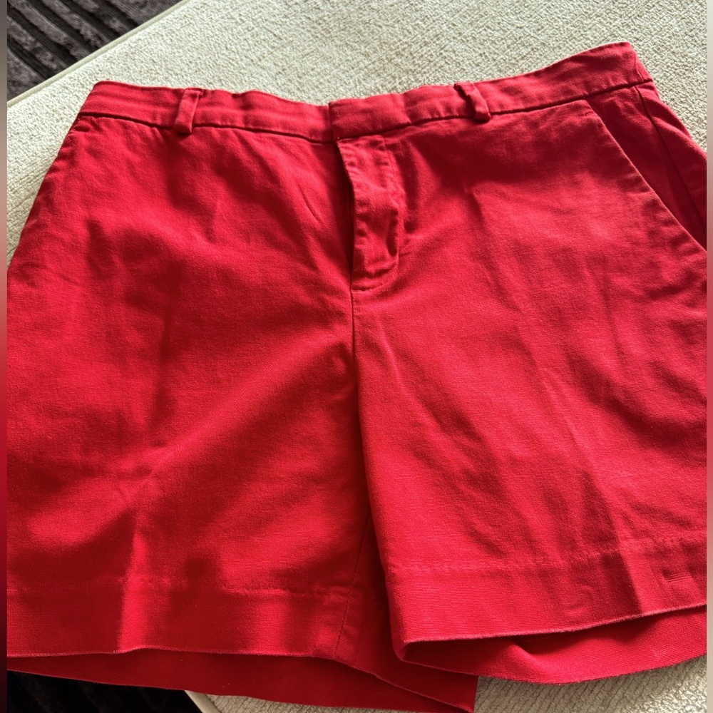 Red Banana Republic 6” shorts with side pockets